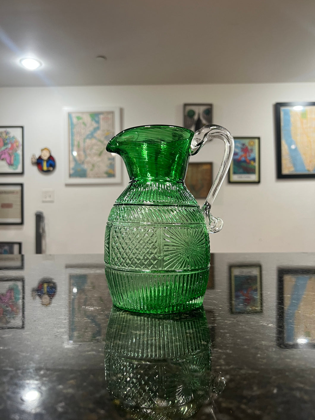 New Green Pitcher