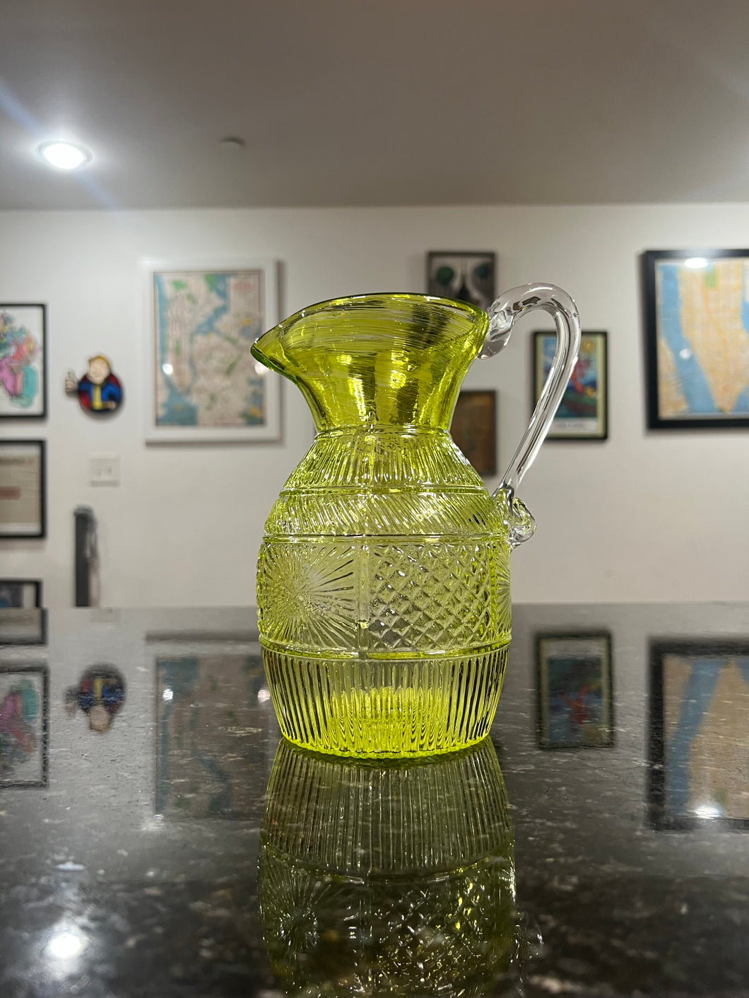 Lemon Yellow Pitcher