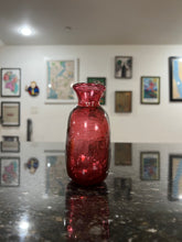 Load image into Gallery viewer, Brilliant Ruby Windowsill Bud Vase
