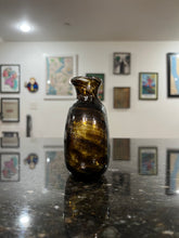Load image into Gallery viewer, Old Gold Aventurine Windowsill Bud Vase
