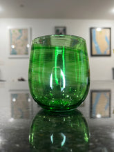 Load image into Gallery viewer, New Green Stemless Wine Glass
