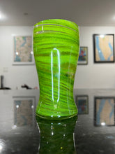 Load image into Gallery viewer, Lime Aventurine Craft Beer Glass
