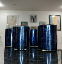 Load image into Gallery viewer, Black Aventurine Rocks Glass
