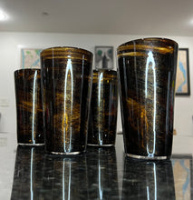 Load image into Gallery viewer, Aventurine Old Gold Pint Glass
