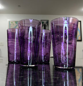Violet Blue Pint Glass