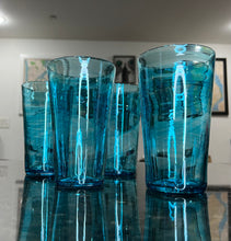 Load image into Gallery viewer, Copper Blue Pint Glass
